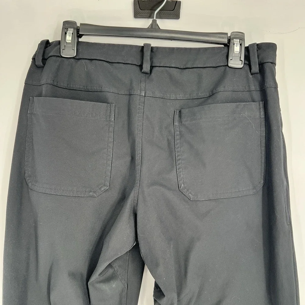 Lululemon ABC Classic Fit Pants‎ Mens 32 X 32 Black Warpstreme Athletic Chino